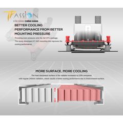 Tản nhiệt nước CPU AIO ID-COOLING DASHFLOW 360 BASIC BLACK / WHITE (Quạt LED Trắng) - Chính hãng BH 36 tháng, PWM, 1700