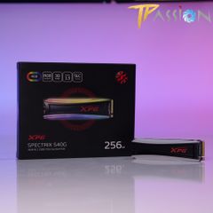 Ổ CỨNG SSD M.2 PCIe Gen3x4 ADATA XPG S40G tích hợp Tản nhiệt LED ARGB