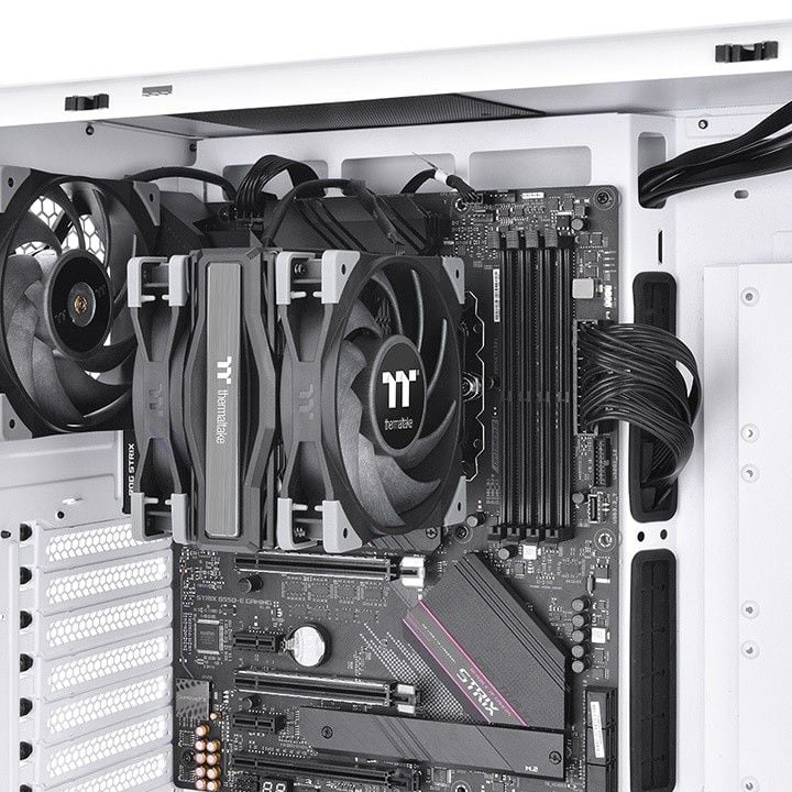 Quạt tản nhiệt Thermaltake TOUGHFAN 12 | TOUGHFAN 12 TURBO - Chính hãng, fan case 12cm PWM