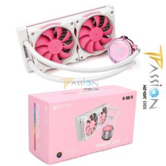 Tản nhiệt nước CPU AIO ID-COOLING PINKFLOW 240 DIAMOND EDITION MÀU HỒNG - Chính hãng, LED ARGB 5V,FAN PWM