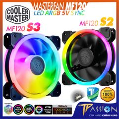 Quạt Fan Case Cooler Master MASTERFAN MF120 S2 | S3 LED ARGB