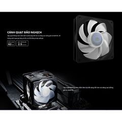 Quạt Fan Case Cooler Master SICKLEFLOW 120 ARGB Reverse Edition