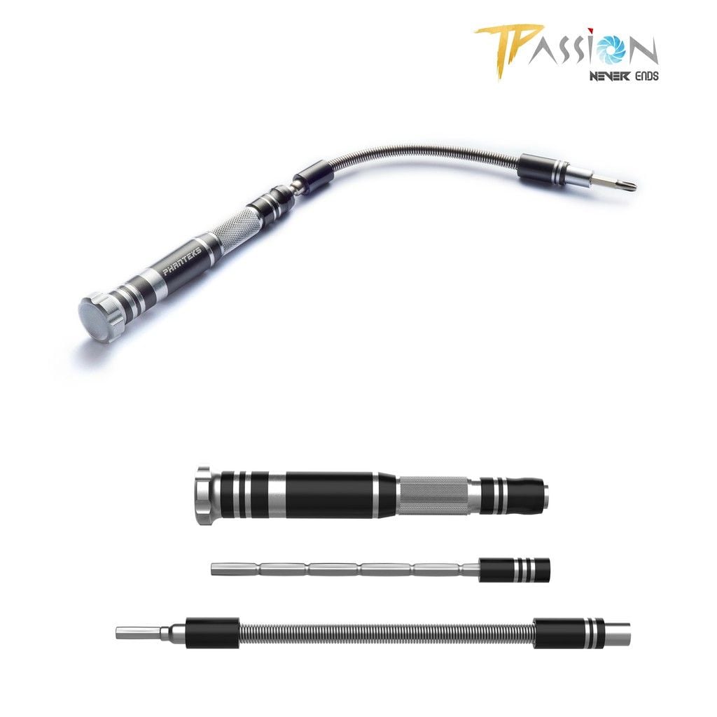 Bộ dụng cụ tua vít Phanteks 16 Piece Computer Tool Kit - Dụng cụ mở máy tính, quạt, ổ cứng, water pumps, water blocks