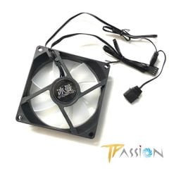 Quạt tản nhiệt Fan case 9cm Cooler Snowman 9025 ARGB - Tốc cao 2000rpm, 4Pin điều tốc PWM, quay êm, hiệu ứng LED Rainbow