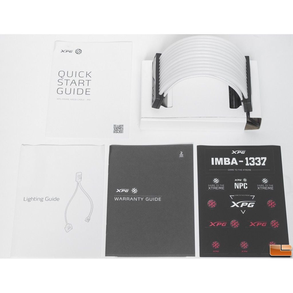 Bộ dây nguồn nối dài ADATA XPG PRIME LED ARGB