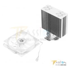 Tản nhiệt khí CPU ID-Cooling SE-224-XTS WHITE LED Trắng- Chính hãng, SE-224-W 224XT Toàn trắng, hiệu năng cao