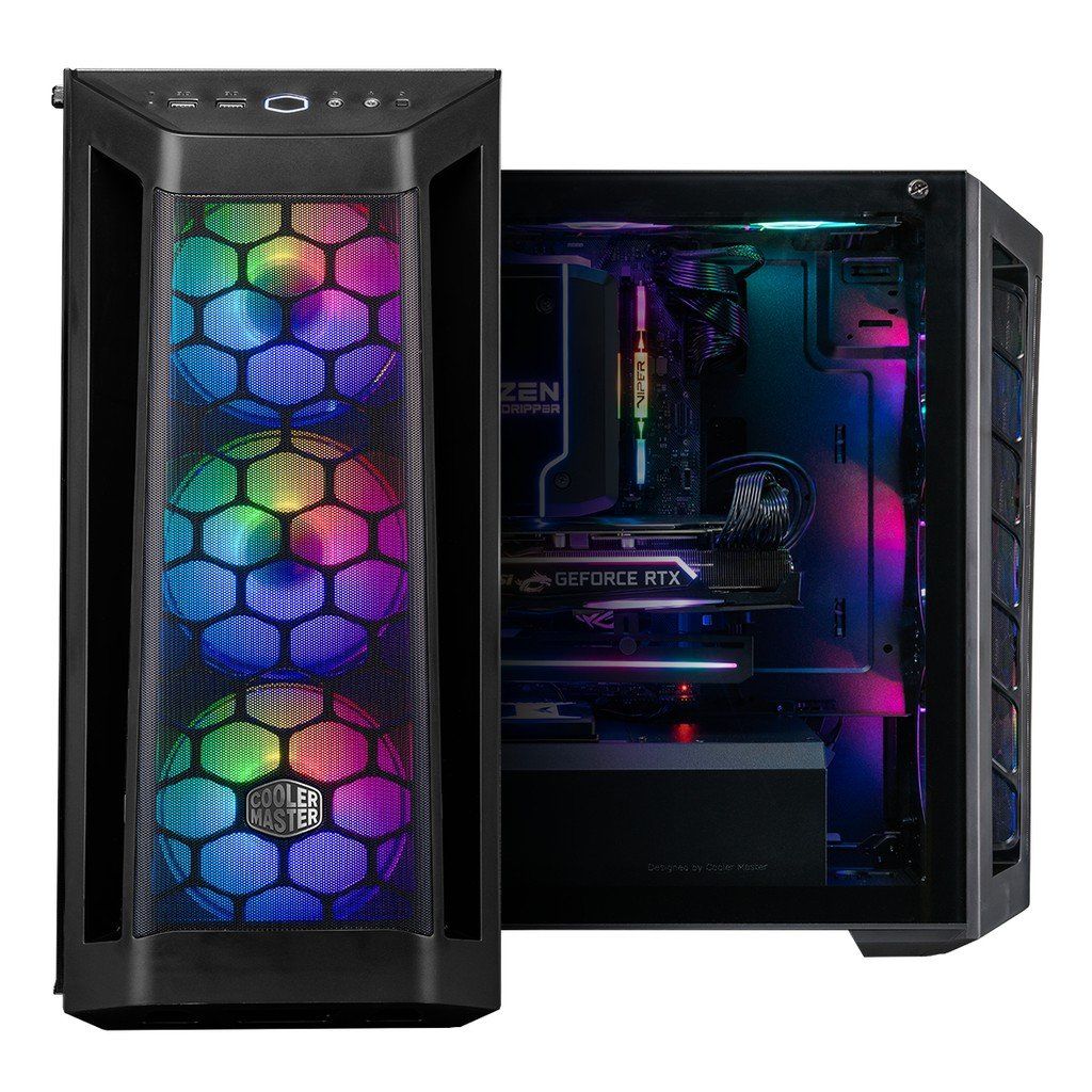 Vỏ Case Máy Tính Cooler Master MasterBox MB511 TG ARGB