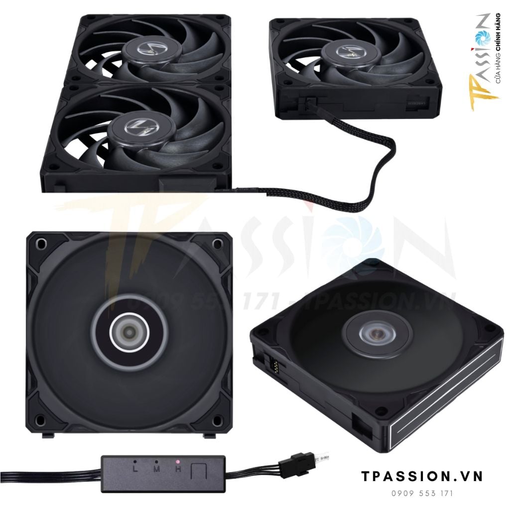 Quạt tản nhiệt LIAN LI UNI FAN P28 Black | White