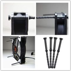 Bộ 4 Ốc cao su gắn quạt Fan Case vào thùng máy chống trầy xước