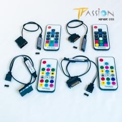 [Mã ELMS10 giảm 6% đơn 50K] Bộ Hub và Remote điều khiển Led RGB và ARGB - Controller Hàng chuẩn, chính hãng, dễ sử dụng