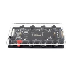 Bộ chuyển đổi LED 5V ARGB 12V RGB kết hợp 4Pin PWM 8 cổng – Fan Hub Converter 12V RGB về 5V ARGB PWM tích hợp
