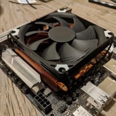 Quạt Fan Case 12cm Noctua NF-A12x15 PWM Chromax Black Swap Slim fan