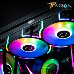Quạt tản nhiệt Cooler Master Masterfan SF120M ARGB