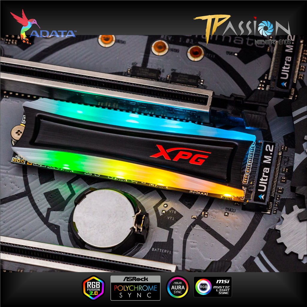 spectrix s40g rgb adata ssd rgb