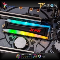 Ổ CỨNG SSD M.2 PCIe Gen3x4 ADATA XPG S40G tích hợp Tản nhiệt LED ARGB