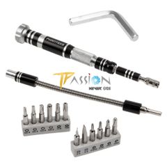 Bộ dụng cụ tua vít Phanteks 16 Piece Computer Tool Kit - Dụng cụ mở máy tính, quạt, ổ cứng, water pumps, water blocks