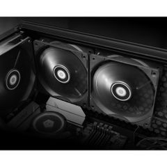 Quạt Fan Case 12CM ID-COOLING XF-12025-SD-K | SD-W điều tốc PWM