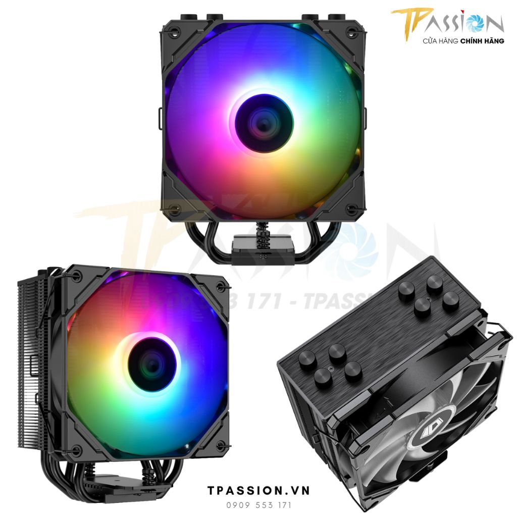 Tản nhiệt khí CPU ID-Cooling SE-224-XTS ARGB BLACK / WHITE