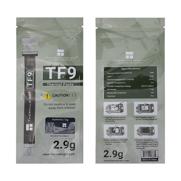 Keo Tản Nhiệt Thermalright TF9 1.5g | 2.9g