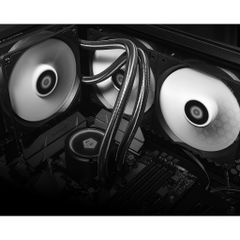 Quạt Fan Case 12CM ID-COOLING XF-12025-SD-K | SD-W điều tốc PWM