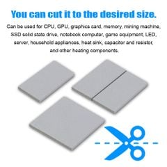 Miếng dán tản nhiệt SNOWMAN Thermal Pad 16.8W/mk | MDTN