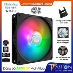 Quạt Fan Case 14cm Cooler Master SickleFlow 140 LED ARGB
