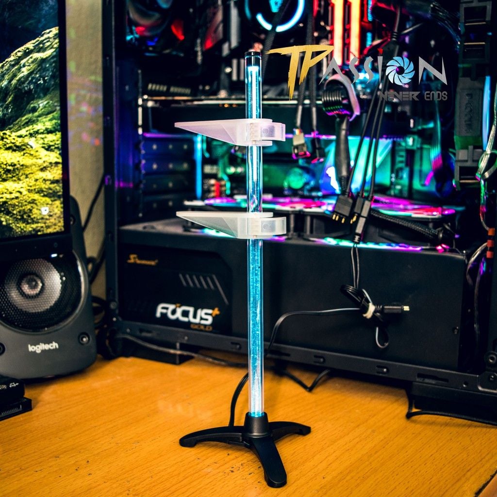 Giá đỡ chống xệ VGA (Card màn hình) SD-400 LED RGB và ARGB