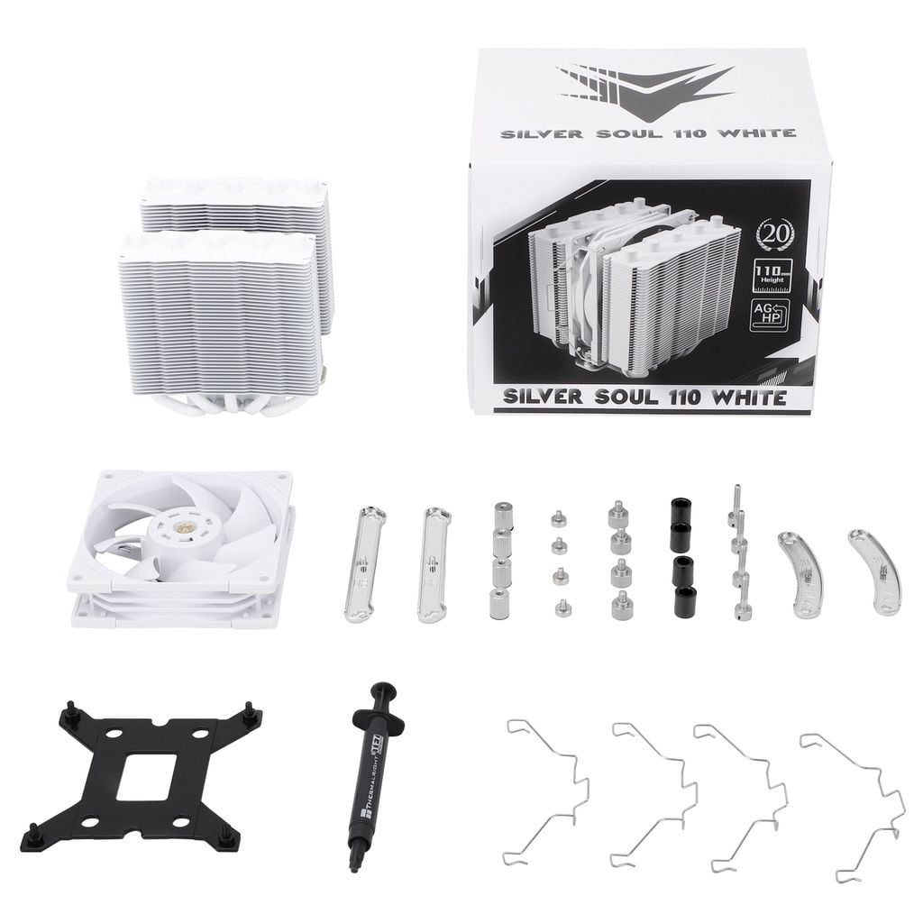 Tản nhiệt khí CPU ThermalRight Silver Soul 110 BLACK | WHITE (SS110)