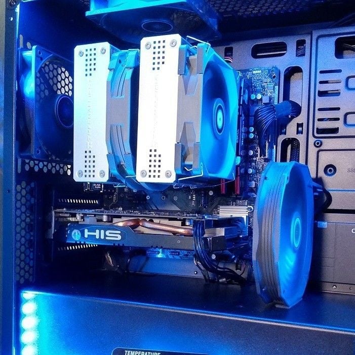Tản nhiệt khí Thermalright Dual-Tower Frost Spirit 140 AGHP Gen 3 – FS140 Chính hãng, CPU Cooler, tản tháp 2 fan PWM