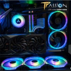 Quạt Fan Case 12cm JONSBO FR-701 HALO ARGB 5V | LED viền | Full LED Reverse
