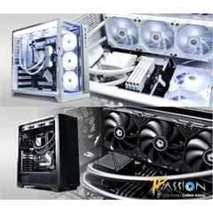 Tản nhiệt nước CPU AIO ID-COOLING DASHFLOW 360 BASIC BLACK / WHITE (Quạt LED Trắng) - Chính hãng BH 36 tháng, PWM, 1700