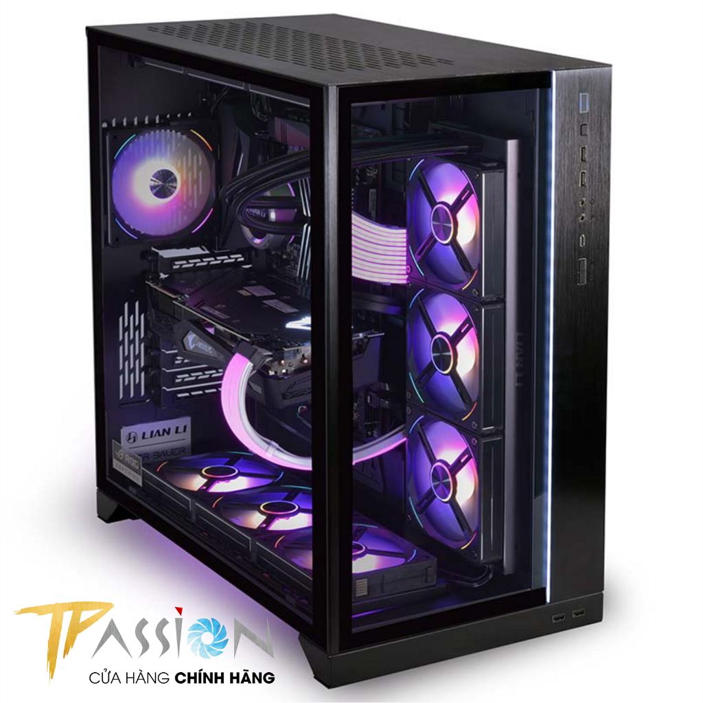 Quạt tản nhiệt LIAN LI UNI FAN AL120 | AL140 LED ARGB 5V - Fan ghép nối không dây, Tốc 1900RPM, PWM, fan case 12cm, 14c