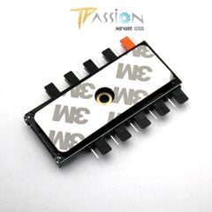 HUB ROG chia 10 cổng Fan Case 4 pin PWM có nguồn phụ SATA | MOLEX
