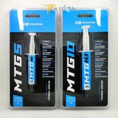 Keo tản nhiệt Snowman MTG5 (5g) | MTG10 (10g) | MTG2 (25g) hiệu suất 14.3W/mK