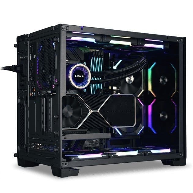 Bộ kit giá dựng VGA Lian Li O11DMINI-1 Vertical GPU Bracket KIT PCIE Gen 4.0 Black White - Chính hãng, case O11 MINI