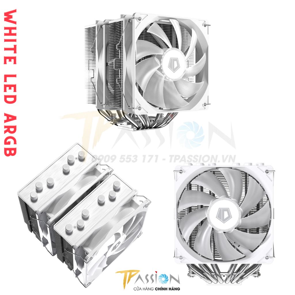 Tản nhiệt khí CPU ID-Cooling SE-206-XT  - Chính hãng, 6 ống đồng, sk 1700 SE 55