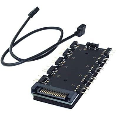 Dây chia, Hub chia cổng LED ARGB 3 Pin 5V ra nhiều cổng, chuyển cổng VDG