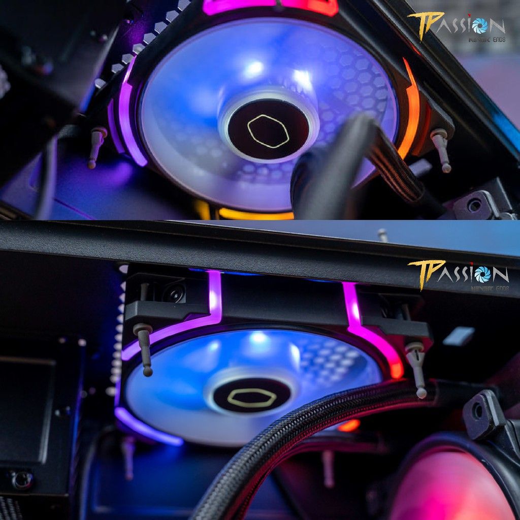 Quạt tản nhiệt Cooler Master Masterfan SF120M ARGB