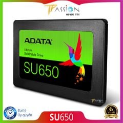Ổ Cứng SSD 2.5 inch ADATA Ultimate SU650 Sata III 6 Gbps, 3D NAND Flash