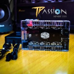 Cooler Master MASTERFAN ARGB AND PWM HUB - chia kết hợp cổng LED ARGB và nguồn Fan