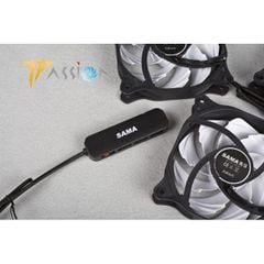 Fan hub PWM 1 ra 4 cổng Sama SH100