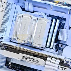Tản nhiệt CPU Phanteks Polar T6 - 120 Black / White LED ARGB 5V - Chính hãng, TDP 280W, 6 ống đồng, sk 1700