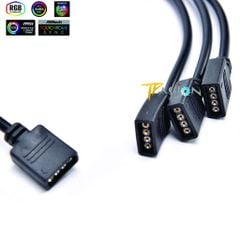 Dây chia, Hub chia cổng LED RGB 12V 4PIN ra nhiều cổng (tặng kèm ghim nối)