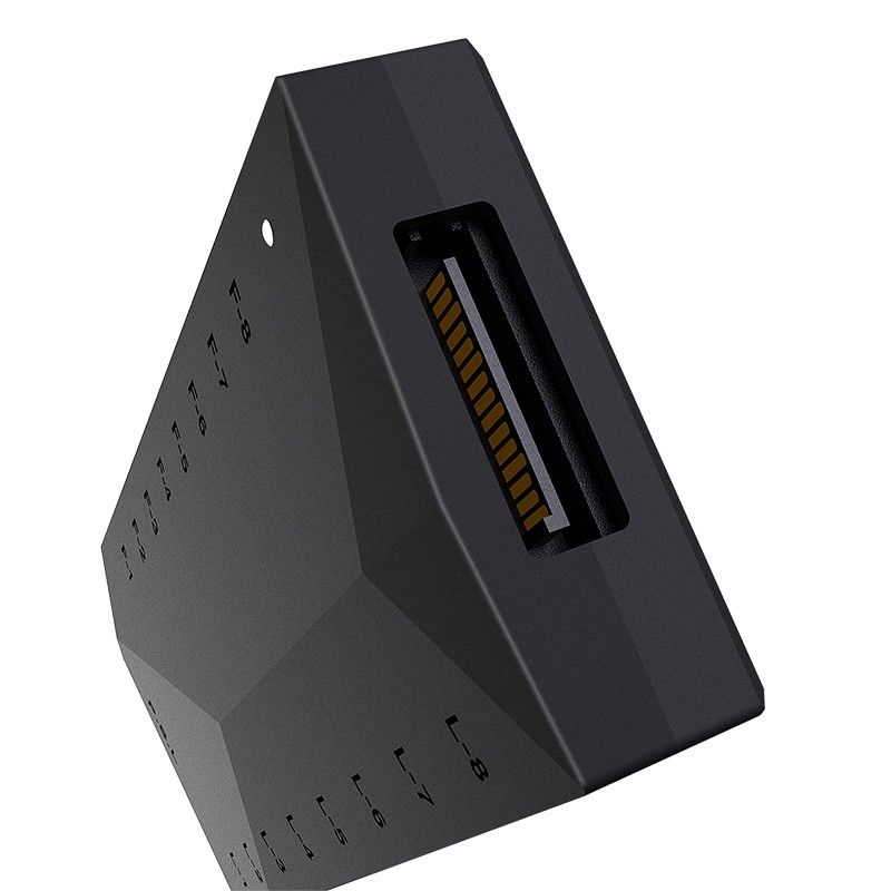 Fan Hub ID-Cooling HA-02 ARGB kết hợp 8 cổng PWM và 8 cổng LED ARGB 3 Pin 5V