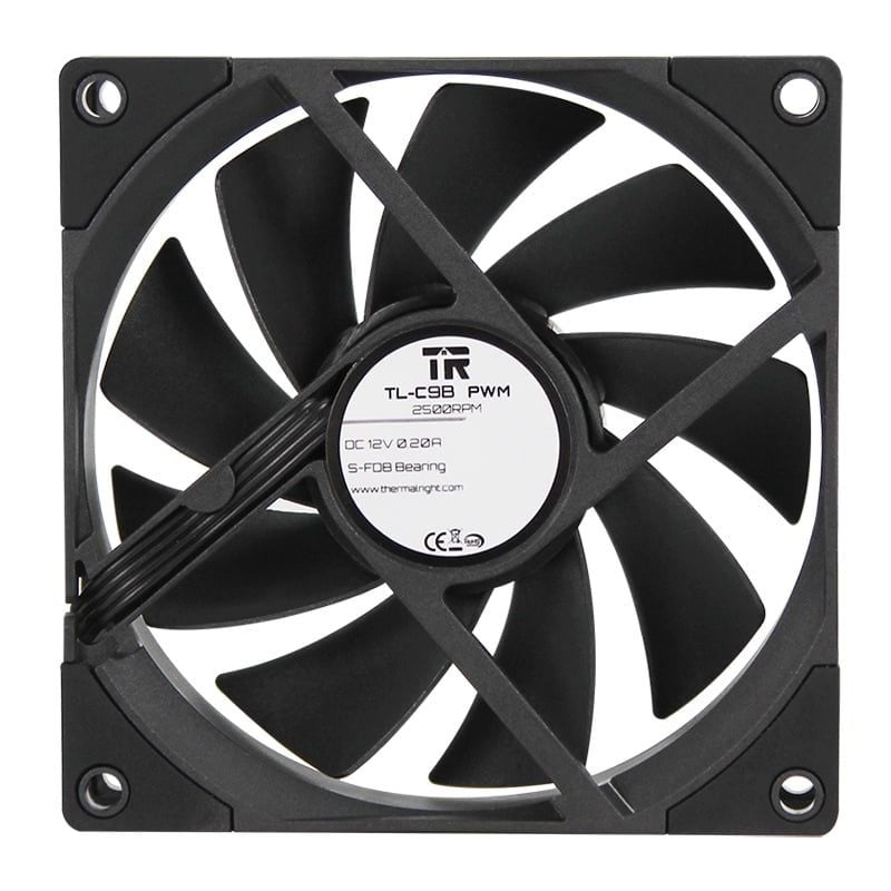 Quạt tản nhiệt Fan Case 9cm Thermalright TL-C9B PWM