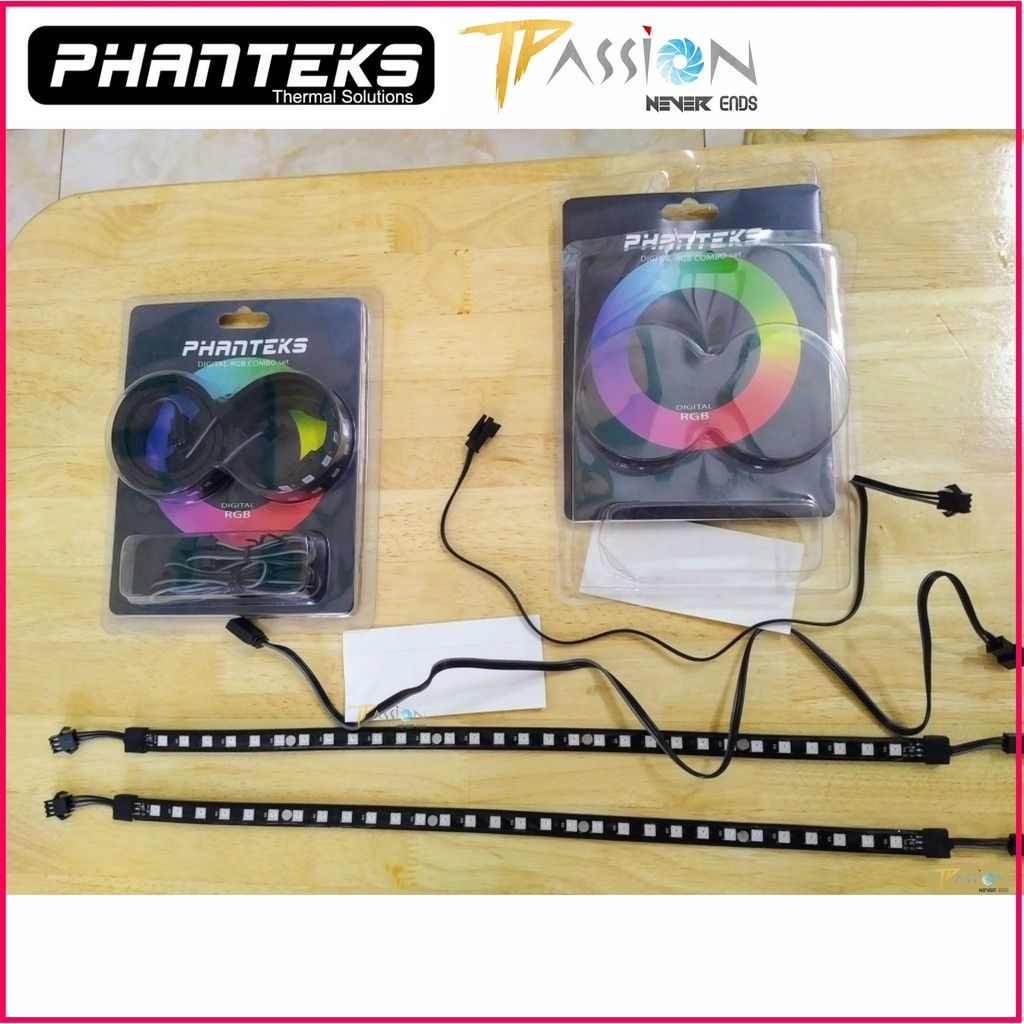 Bộ 2 dây LED Strip Phanteks Digital RGB LED Combo Kit