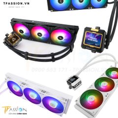 Tản nhiệt nước CPU AIO THERMALRIGHT FROZEN WARFRAME LCD 360 | BLACK WHITE