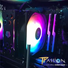 Tản nhiệt khí CPU ID-Cooling SE-224-XT ARGB V3 - Chính hãng BH 24 tháng, LED 5v 3Pin đồng bộ Main/Hub, PWM, Se 224 xt