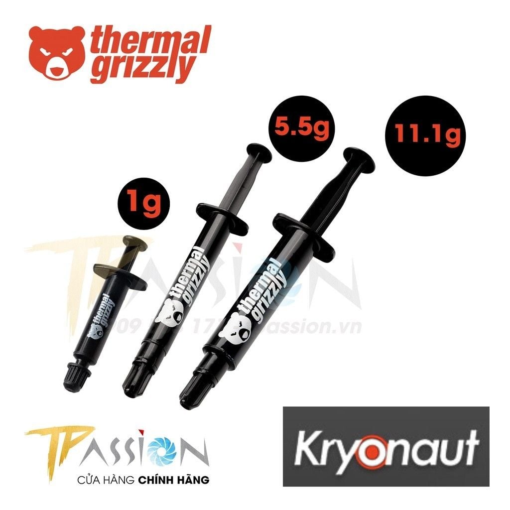 Keo tản nhiệt Thermal Grizzly Kryonaut - Hàng Đức - Có Serial QR check chính hãng | KEO GẤU