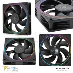 Bộ 3 quạt fan case Thermalright TL S12 / TL S12W / TL S12W S LED ARGB -Tản nhiệt 12cm Pa 120, aqua elite, sync main hub